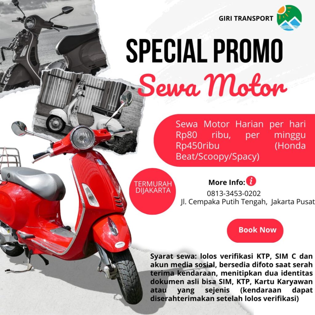 Sewa Motor Murah Jakarta: Solusi Hemat untuk Mobilitas Anda